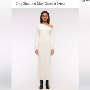 NWT A&F one shoulder sweater dress